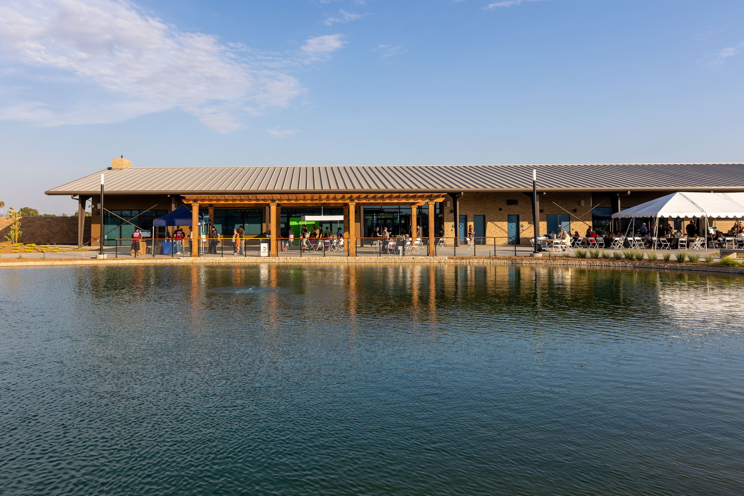 Lake at a facility rental at EVWD